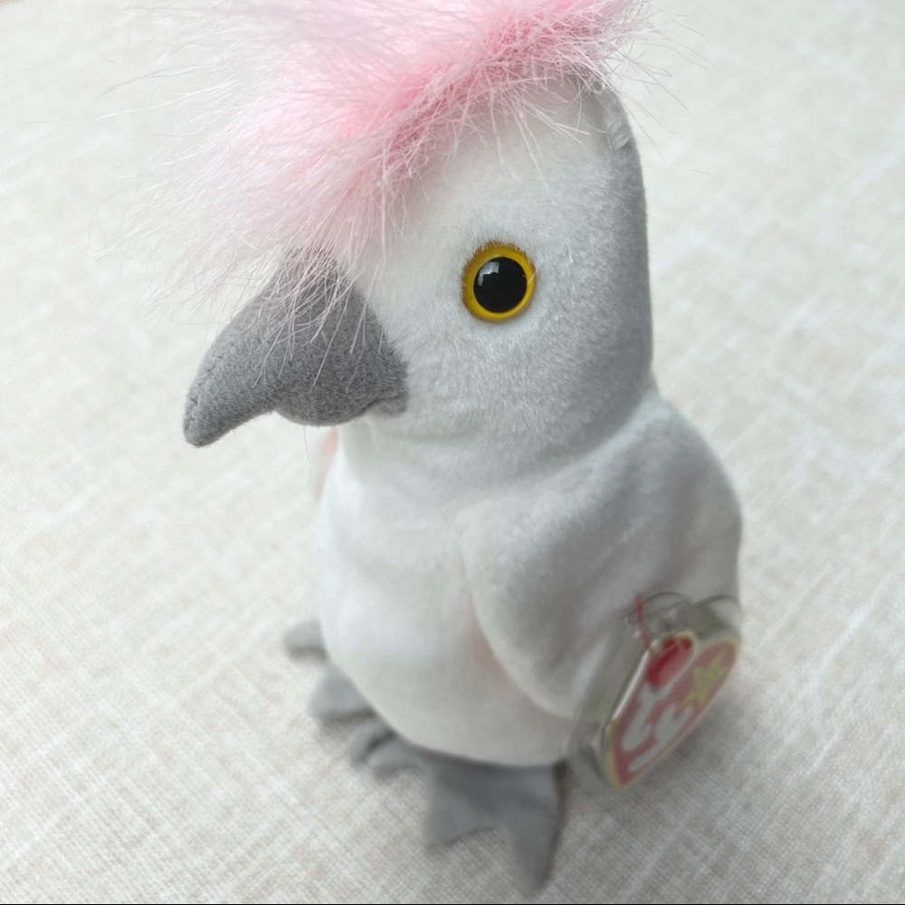 TY | KuKu The Cockatoo Beanie Baby Bird